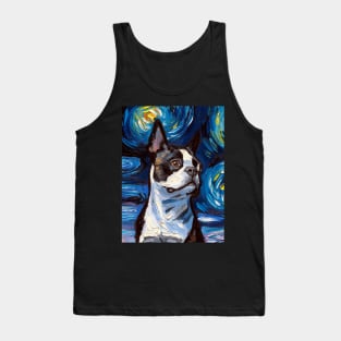 Boston Terrier Night (Portrait) Tank Top